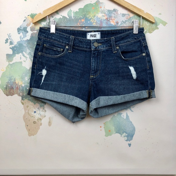 PAIGE Pants - Paige Cuffed Jimmy Jimmy Shorts Size 26